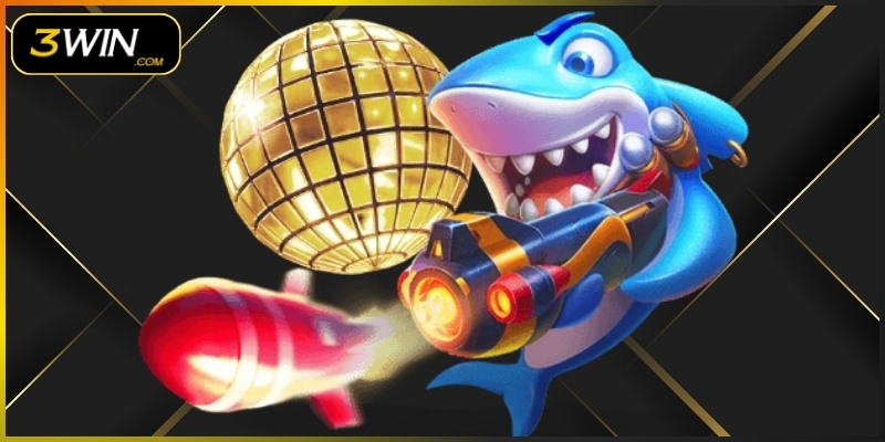 Cá 3D bơi trong đại dương đầy màu sắc