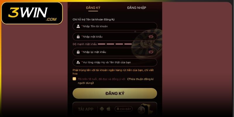 Top ưu điểm khi đăng ký 3WIN